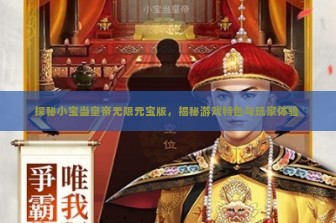 探秘小宝当皇帝无限元宝版，揭秘游戏特色与玩家体验