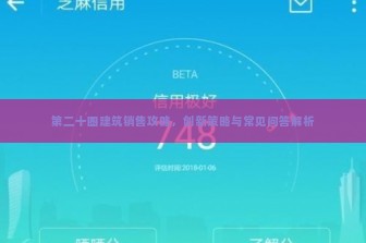 第二十圈建筑销售攻略，创新策略与常见问答解析